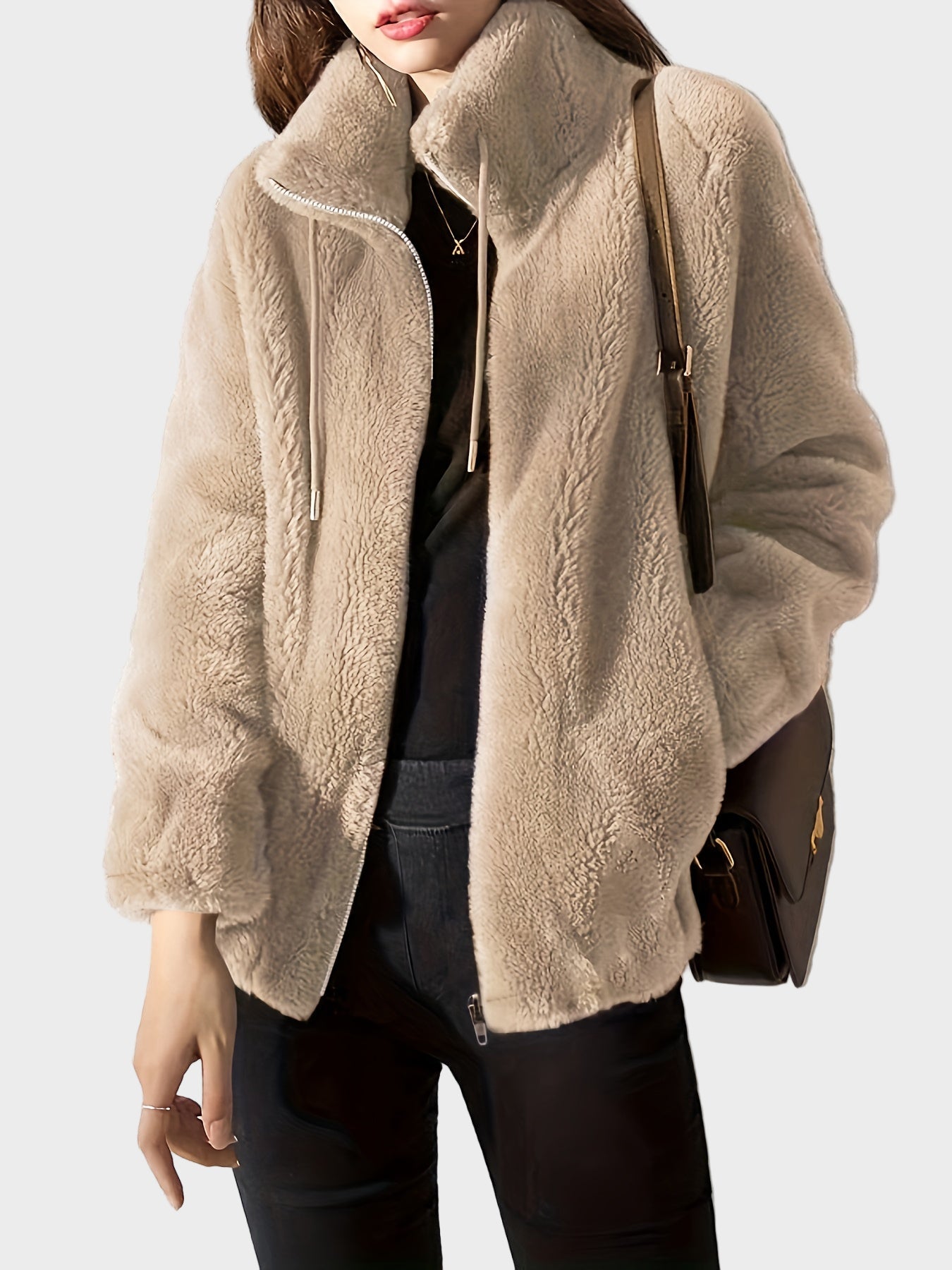 Avelora | comfortable zippered cardigan