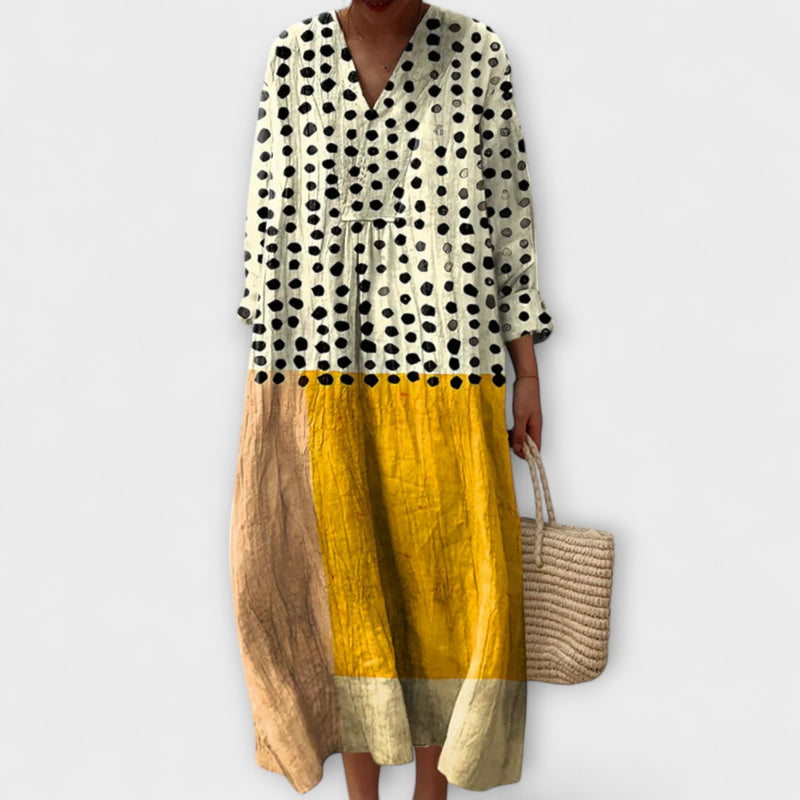 Frida — Classic Airy Cotton Blend Dress