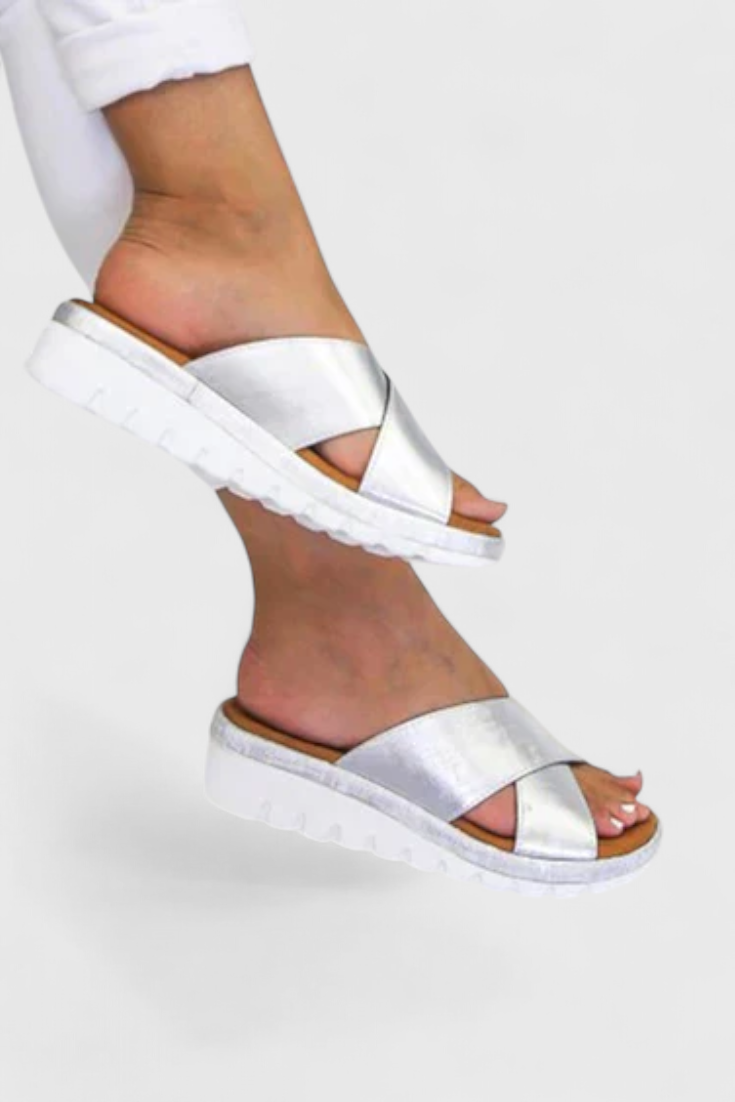 Annelym Orthopedic Wedge sandals for outdoors