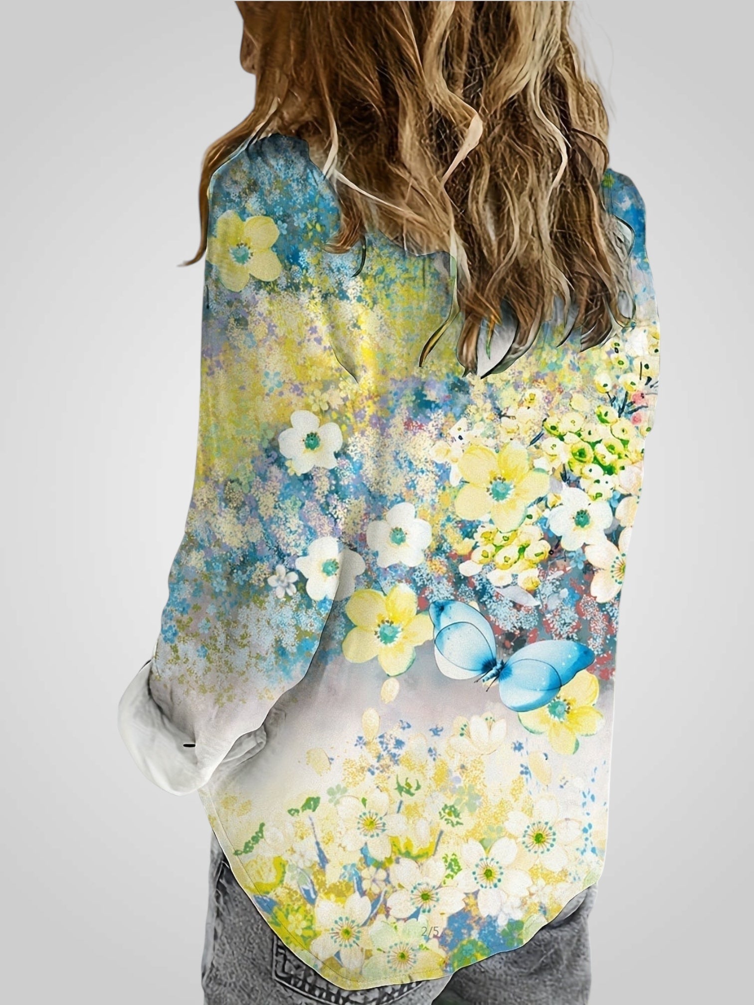 Rosalia | Floral Boho Blouse