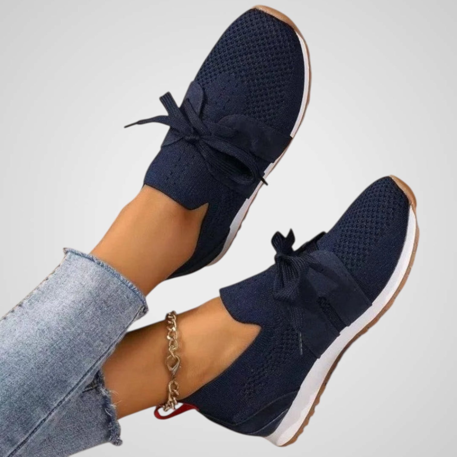 Gemma | Women's Mesh Lace-Up Shoes For Orthopedic Purposes