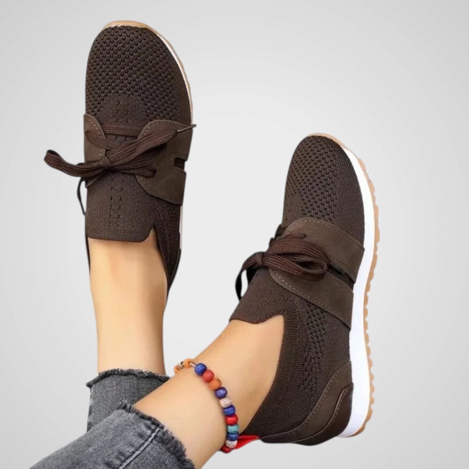Gemma | Women's Mesh Lace-Up Shoes For Orthopedic Purposes