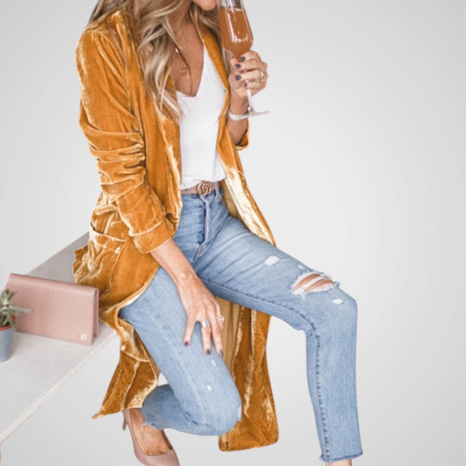 Amanda | Long Duster Jacket For Women