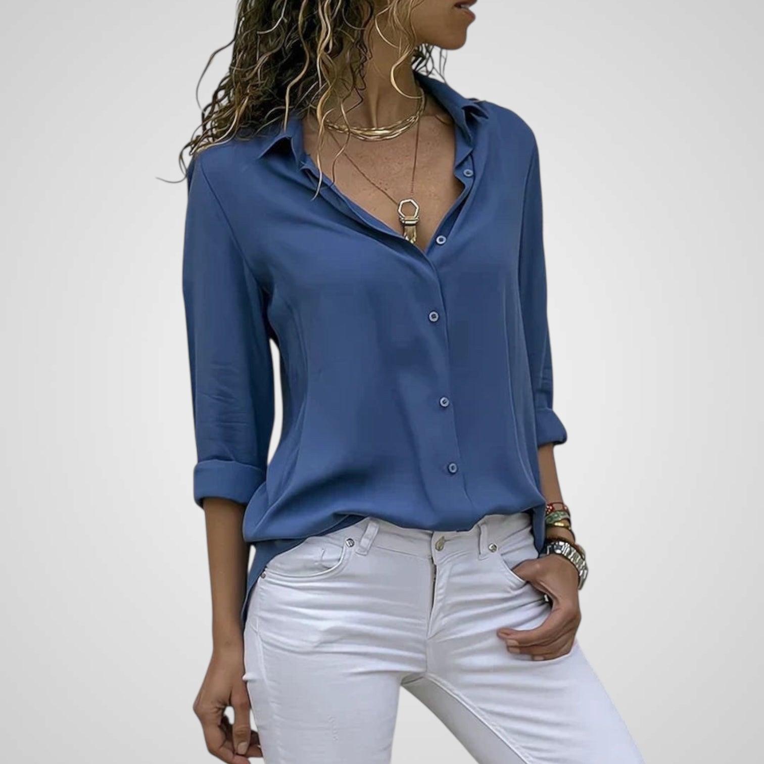 Fenna | Elegant Chiffon Blouse