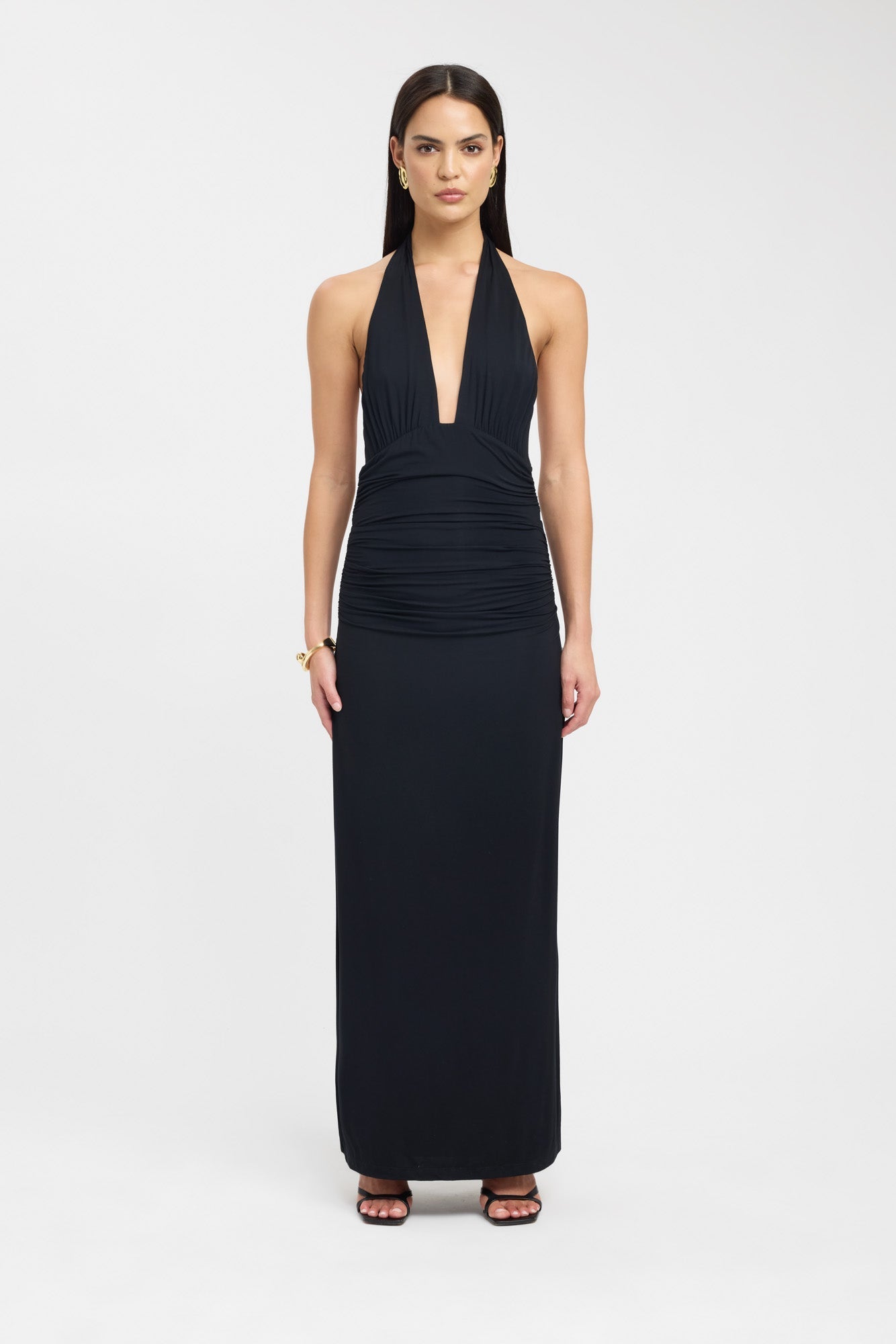 Sariah - Elegant Halter Maxi Dress