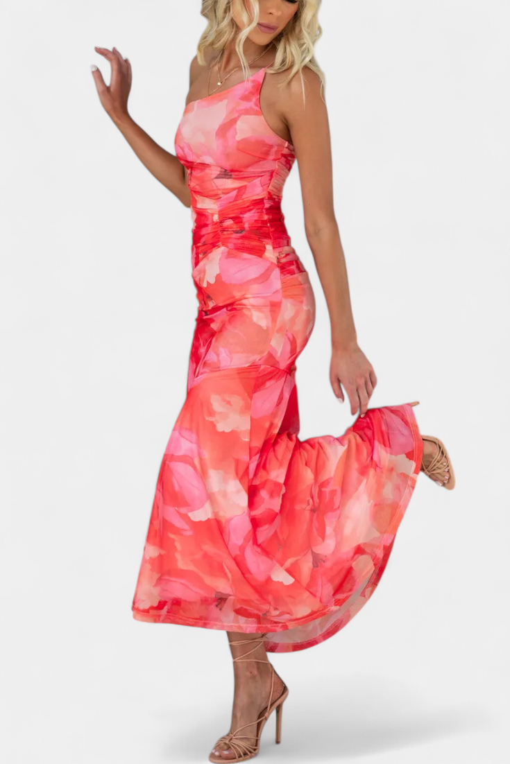 Abigail Long Sleeve Floral Dress