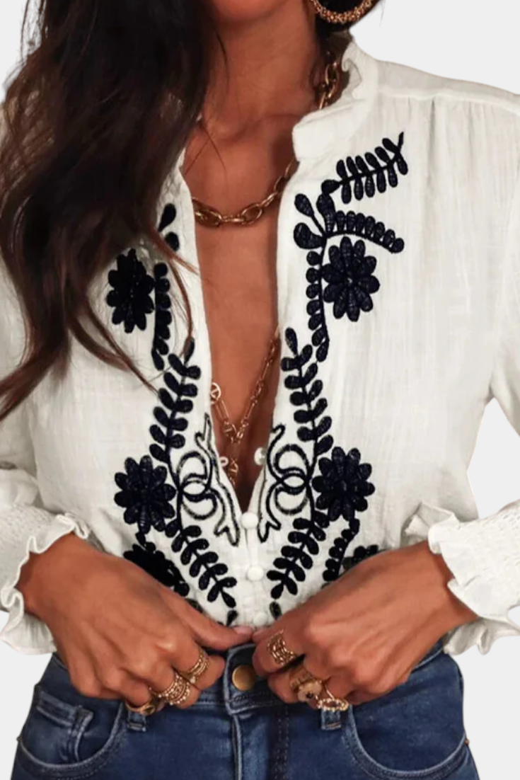 Sahara Petals Blouse