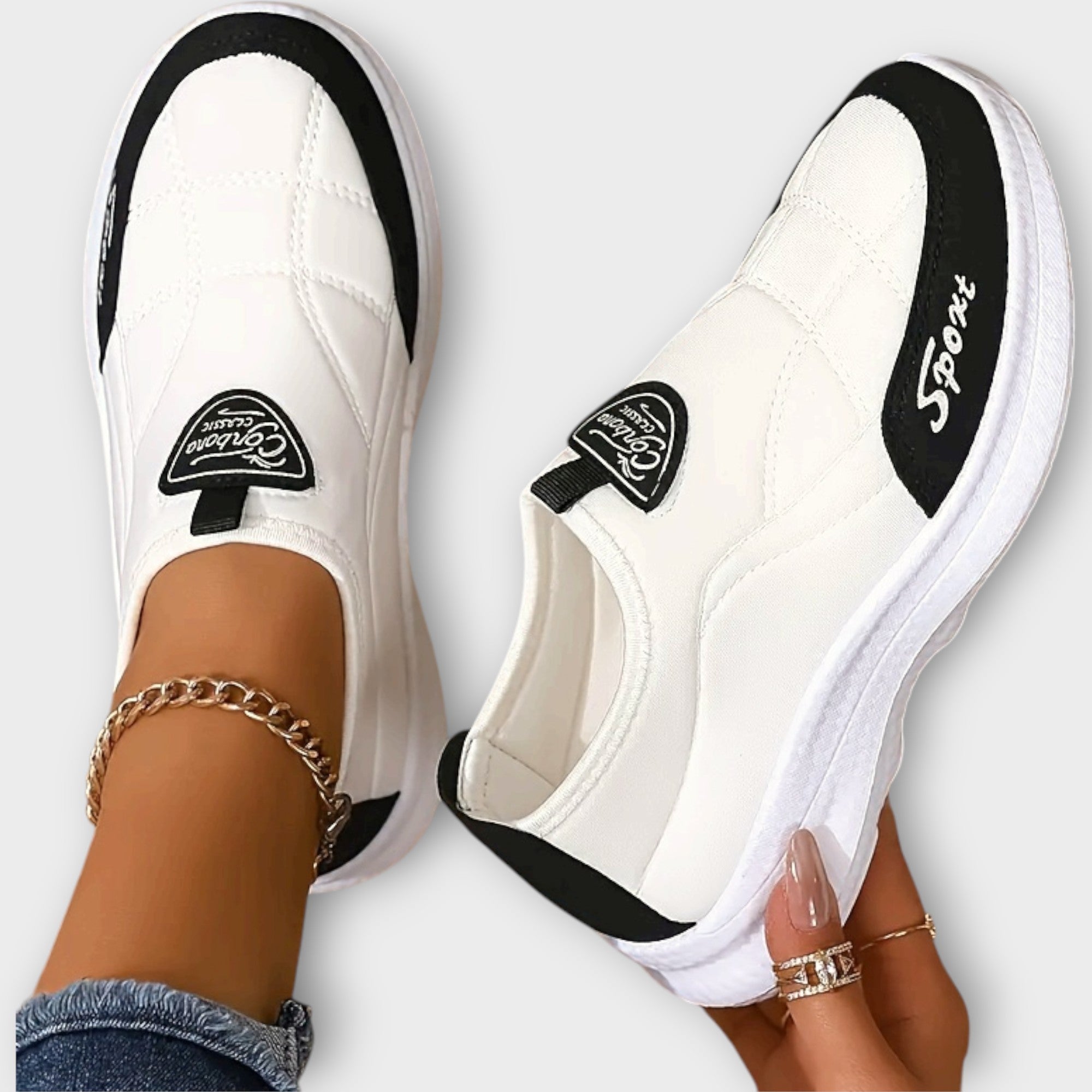 Slip-On Athletic Shoes