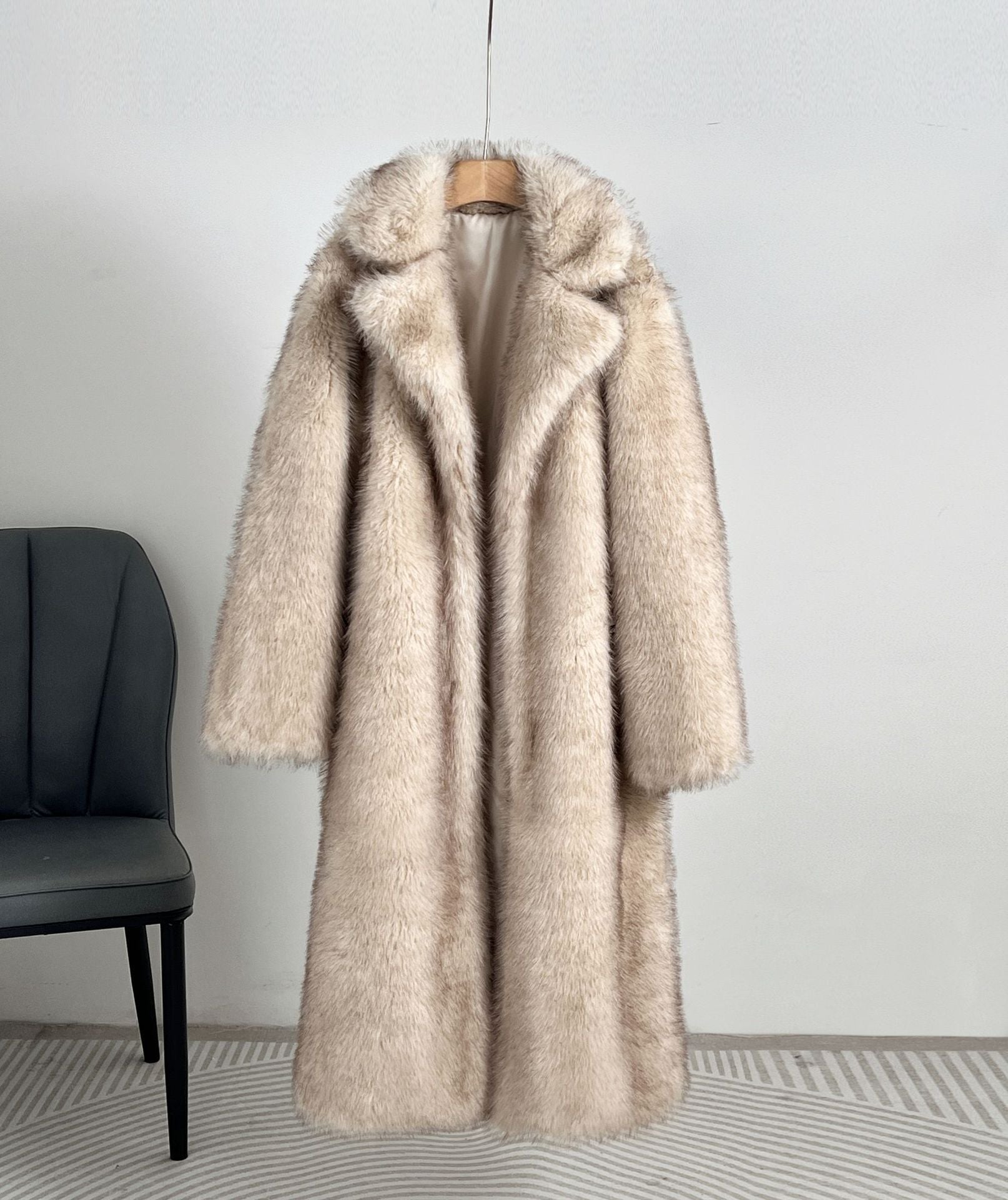 Harper - Long Faux Fur Jacket
