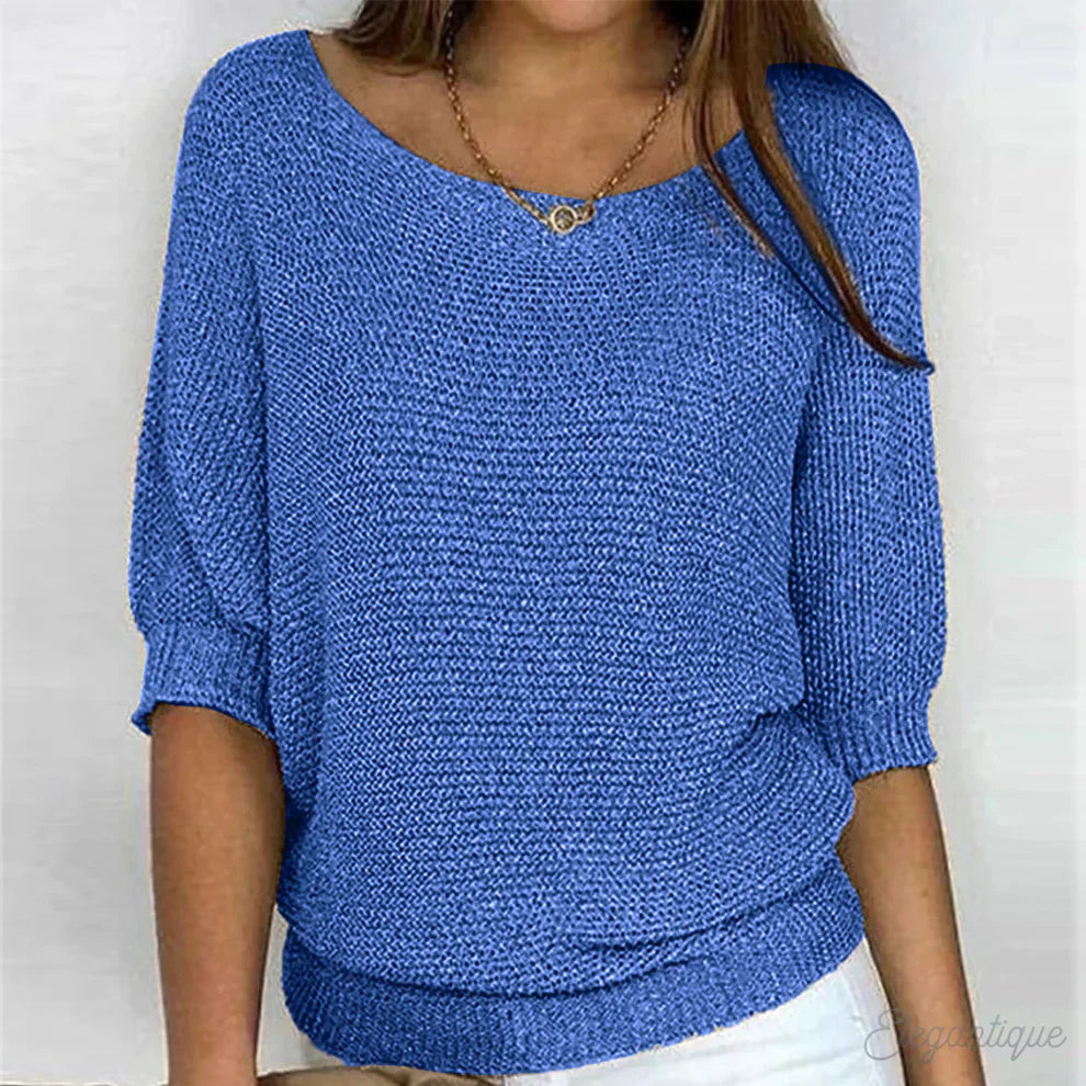 Eunice™ | Comfortable Knitted Blouse