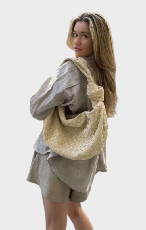 Mai | Large Suede Bag