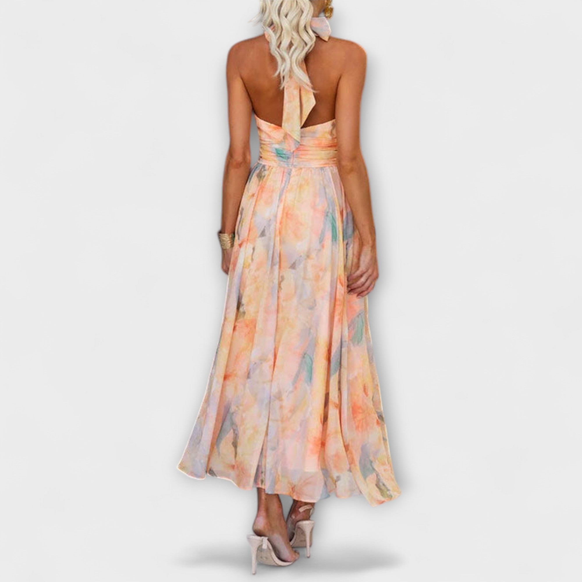 Watercolor Maxi Dress
