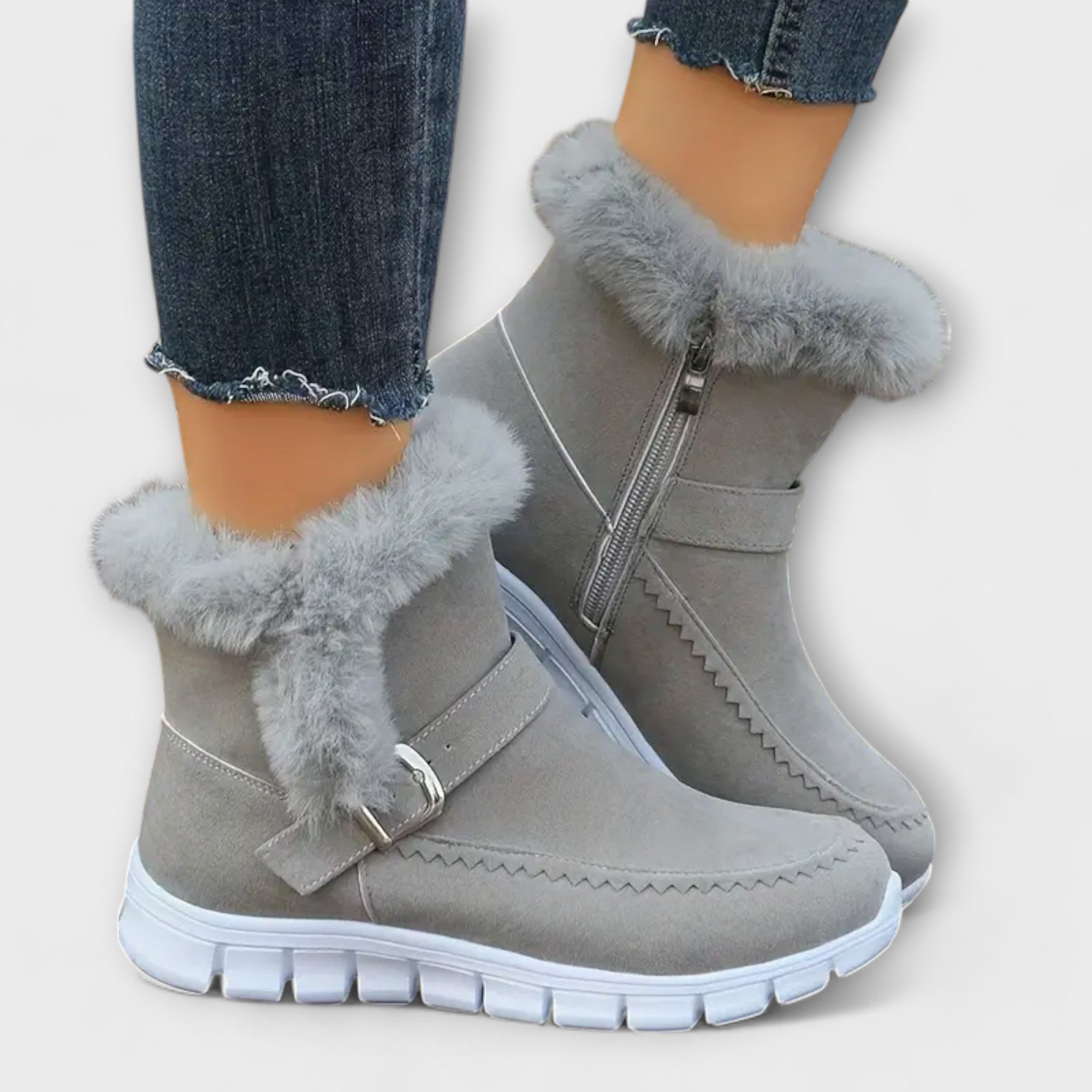 Chelsea boots with warm lining