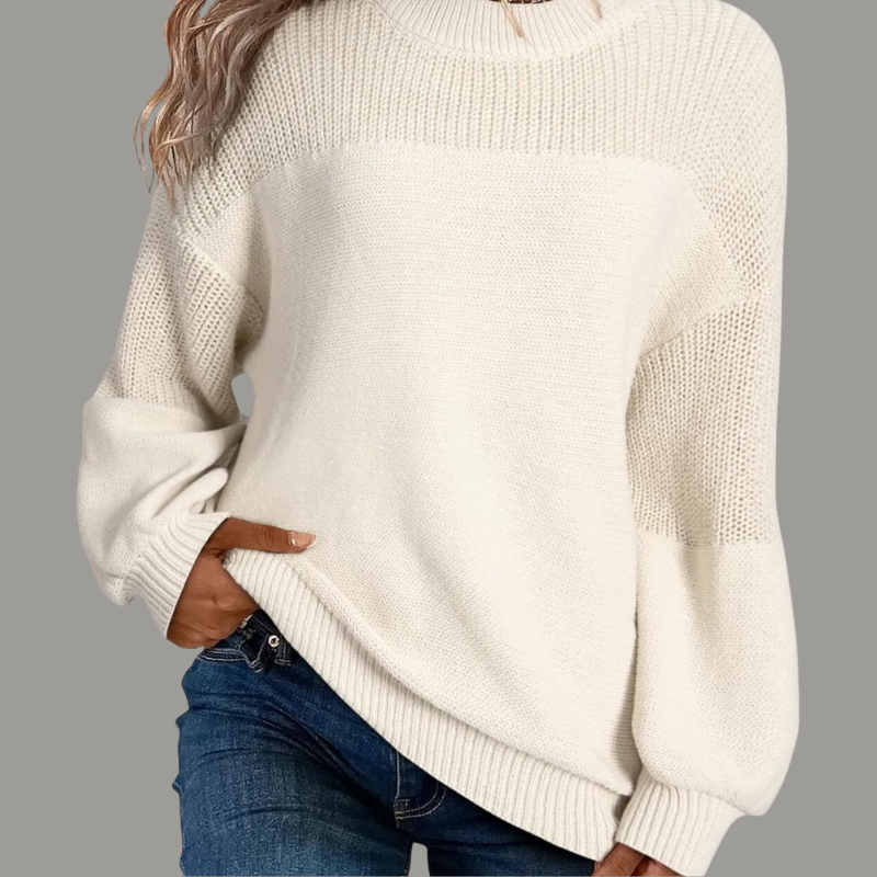 Cecilia - Knitted sweater with a loose fit