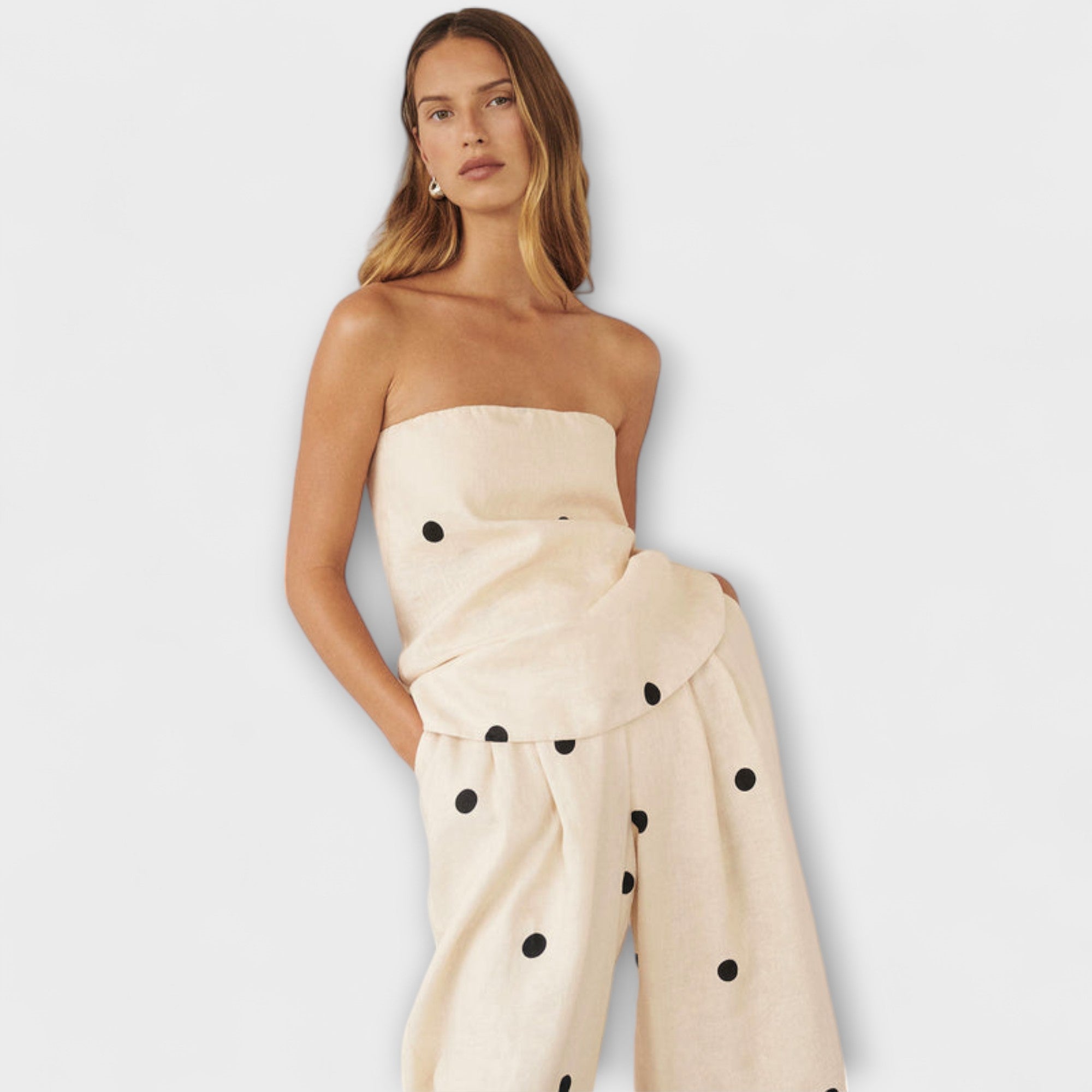 Georgia – Polka dot jumpsuit