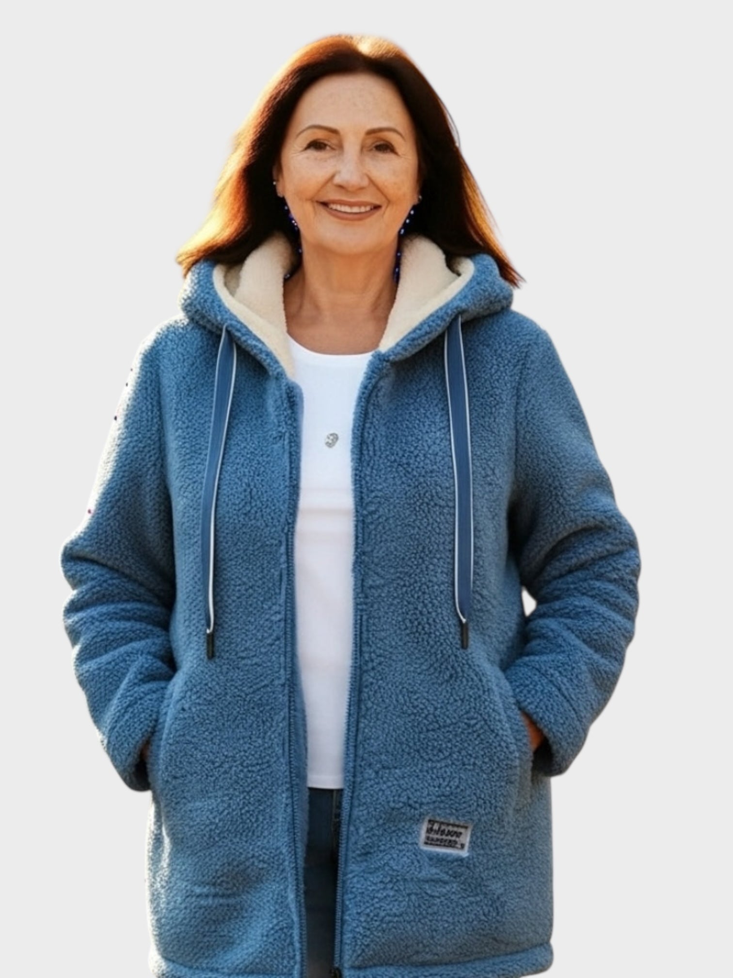 Denise - fleece cardigan