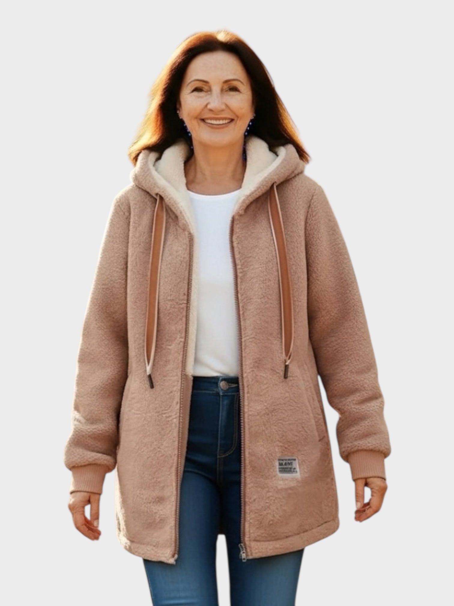 Denise - fleece cardigan