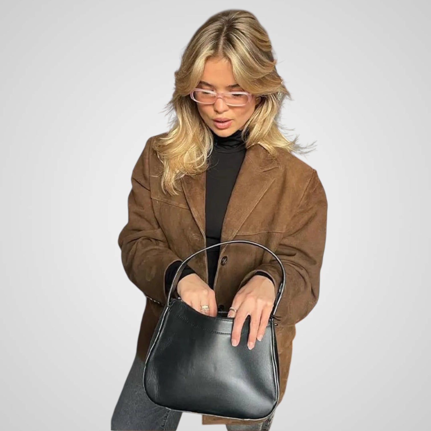 Laila | Classic brown suede jacket