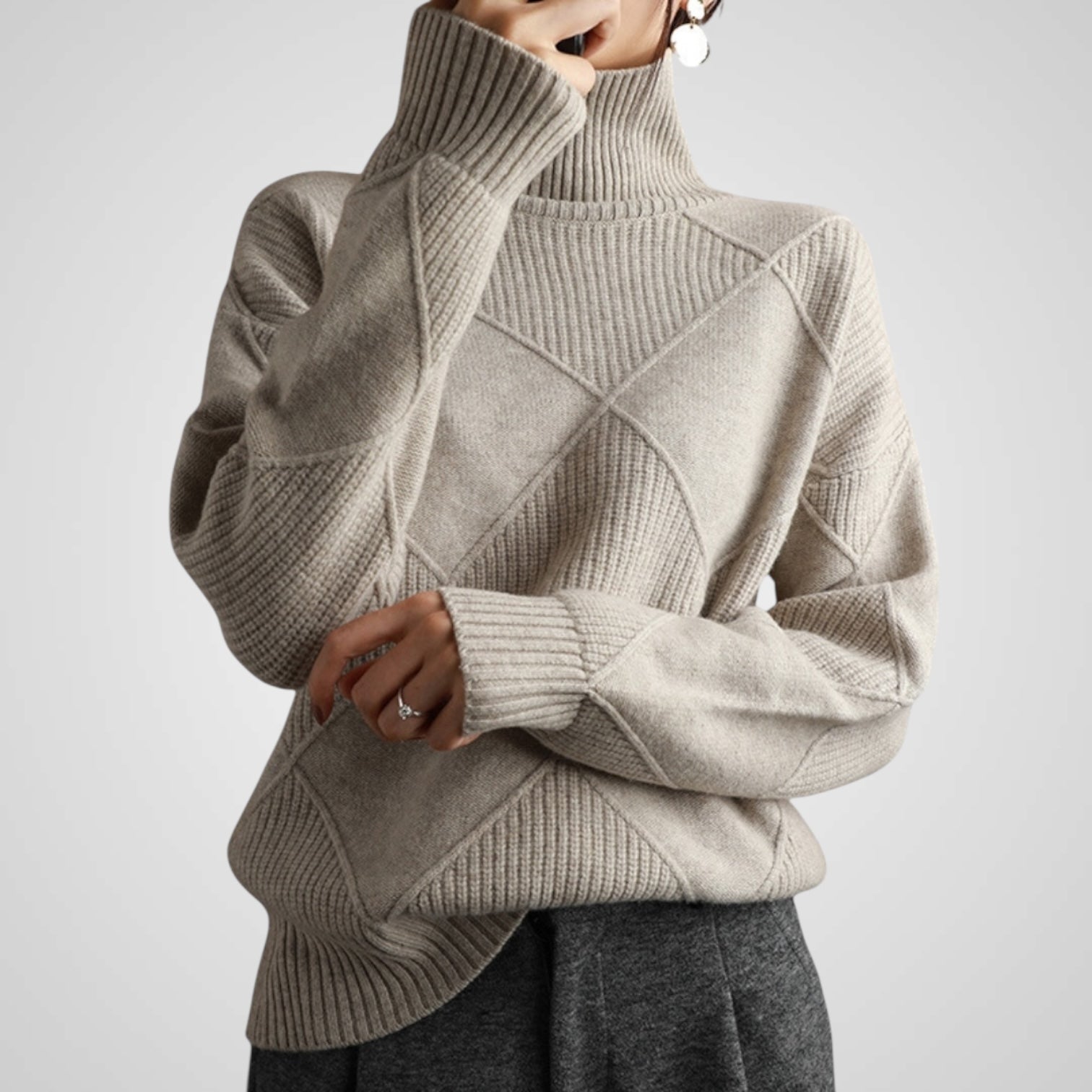 Ava | Women's Cashmere Zhivago Sweater