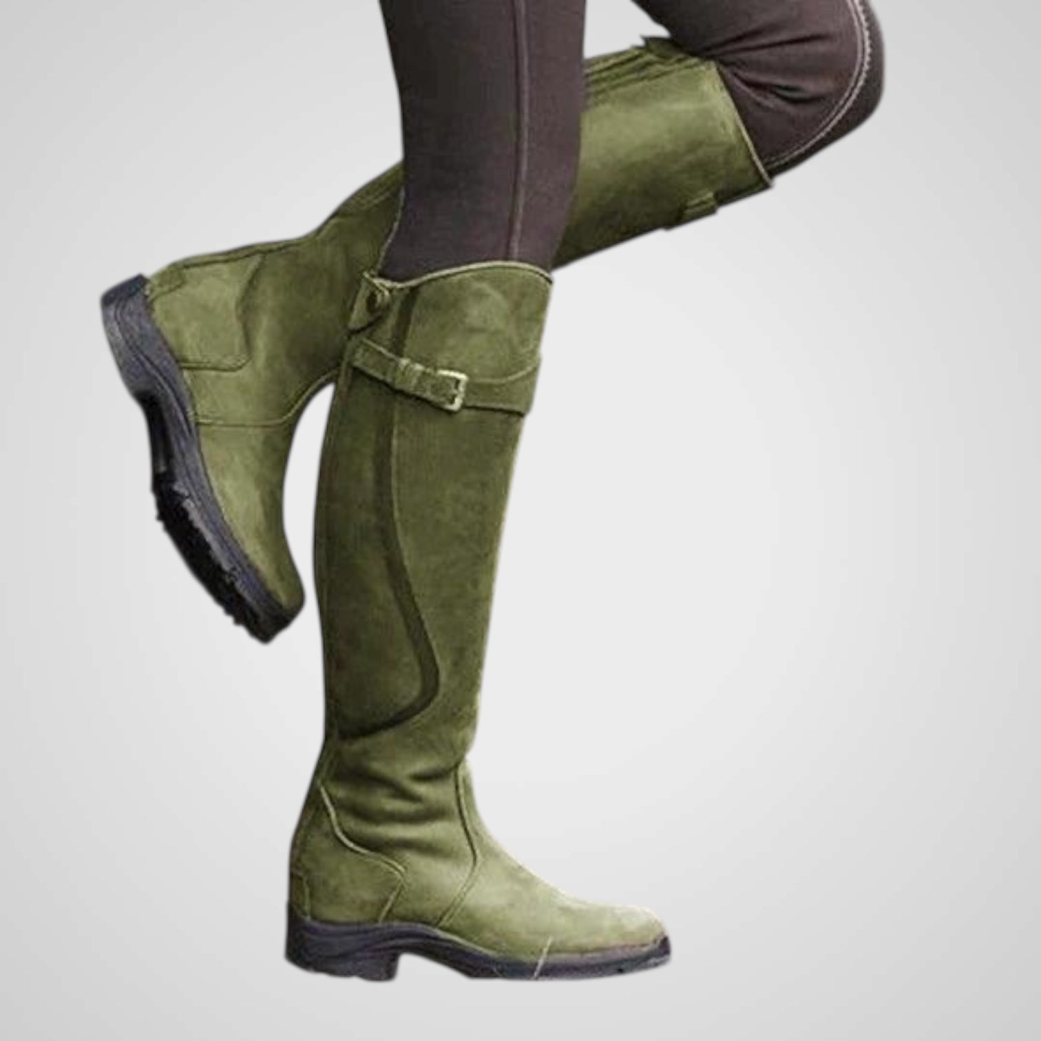 Patris | Waterproof Leather Winter Riding Boots for Women