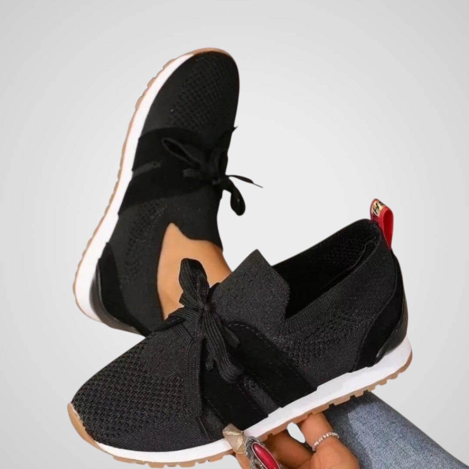 Gemma | Women's Mesh Lace-Up Shoes For Orthopedic Purposes