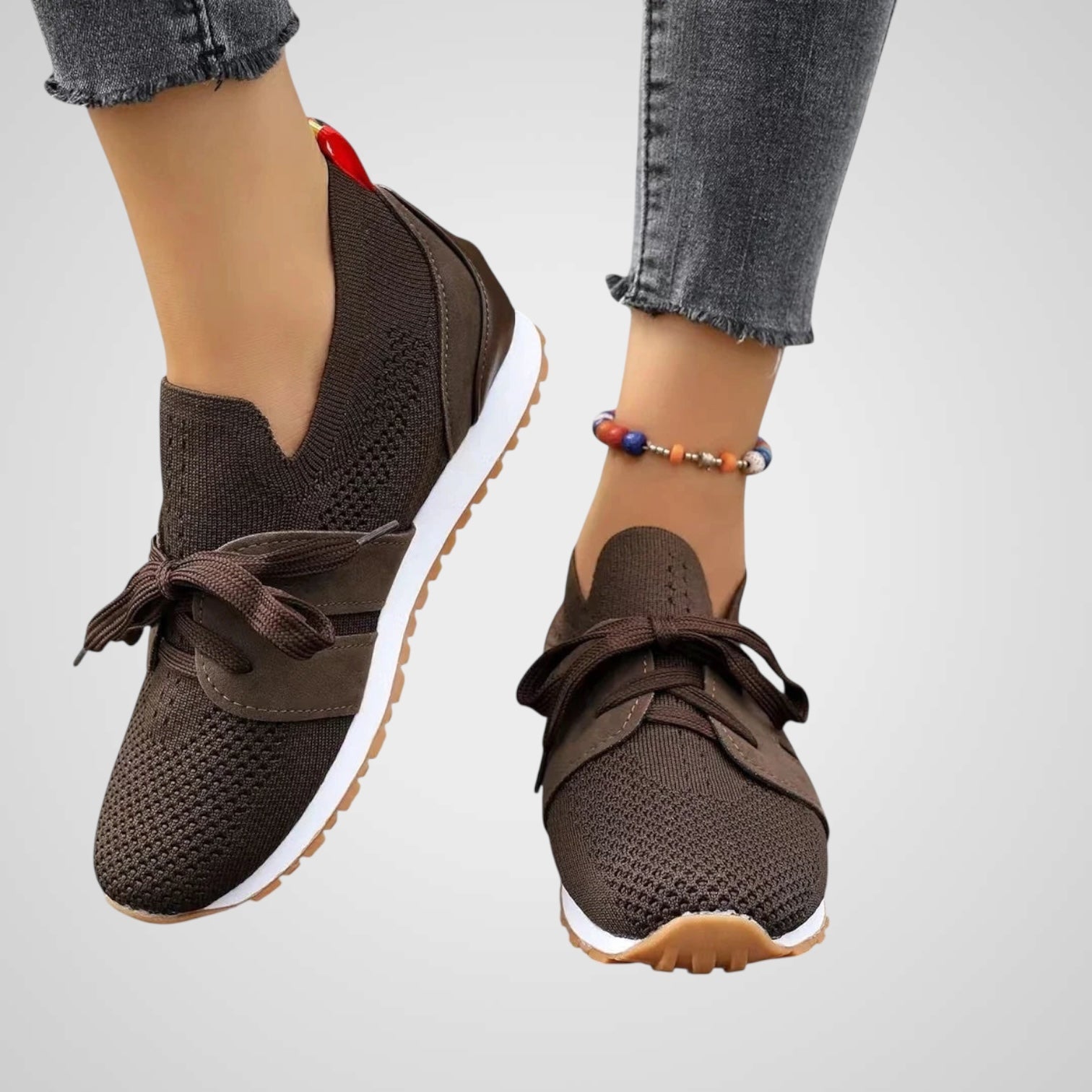 Gemma | Women's Mesh Lace-Up Shoes For Orthopedic Purposes