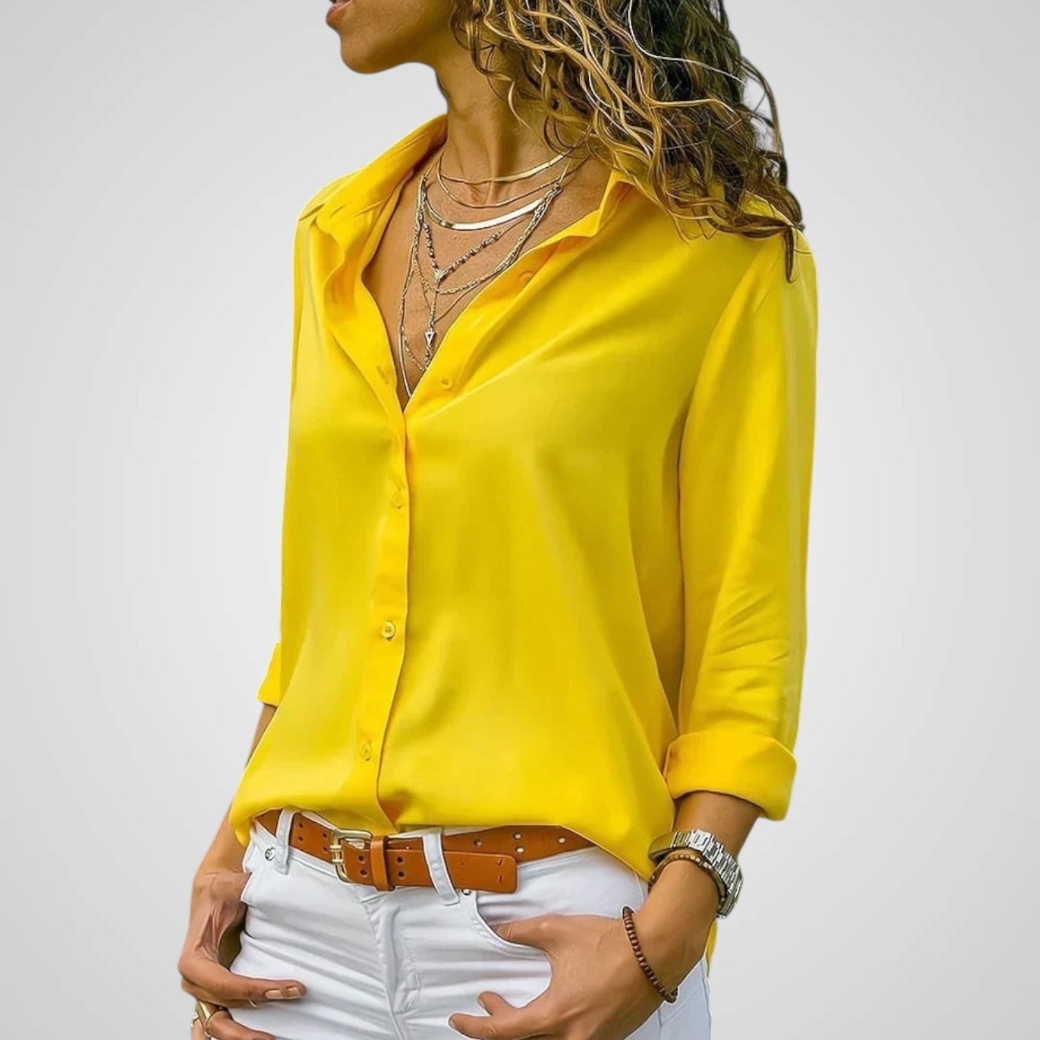 Fenna | Elegant Chiffon Blouse