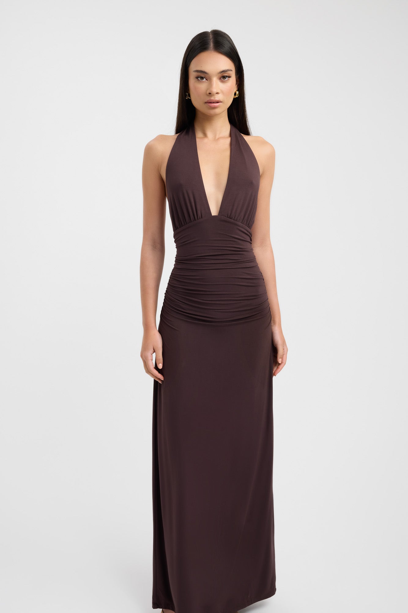 Sariah - Elegant Halter Maxi Dress