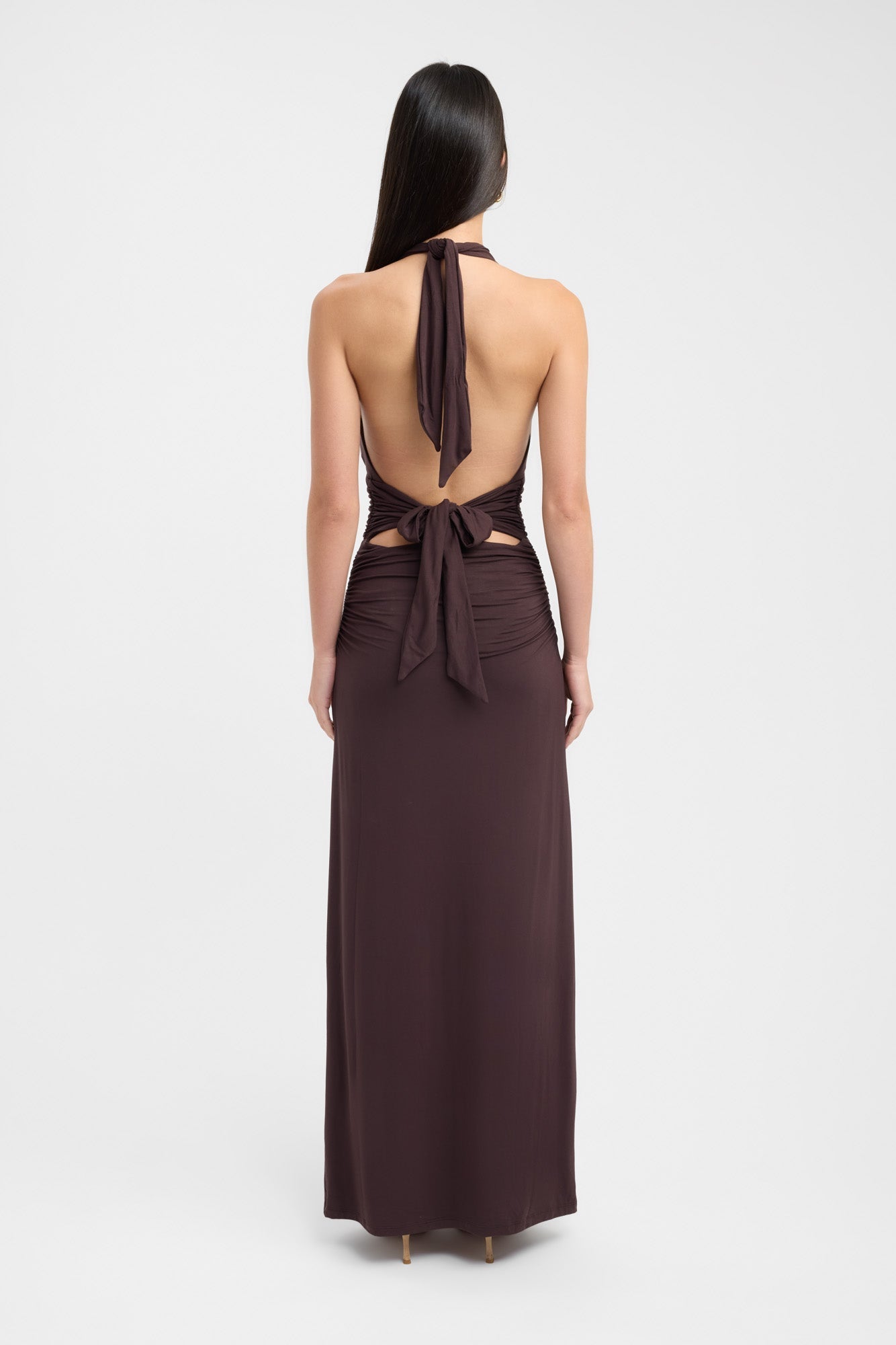 Sariah - Elegant Halter Maxi Dress