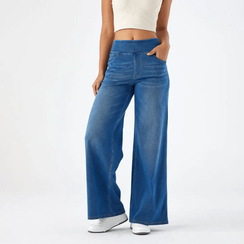 Comfortable Pants with Elastic Waist