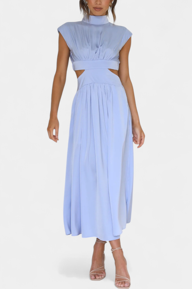 Jocelyn Side Slit Dress Set