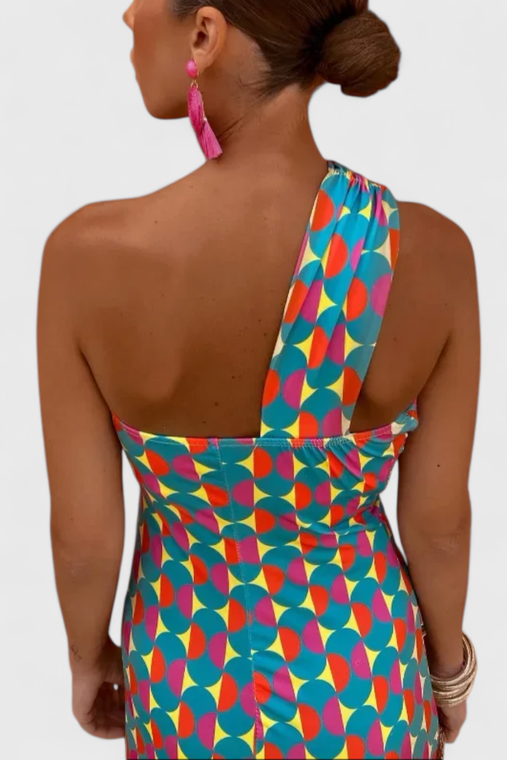 Julissa Off-the-Shoulder Maxi Evening Dress