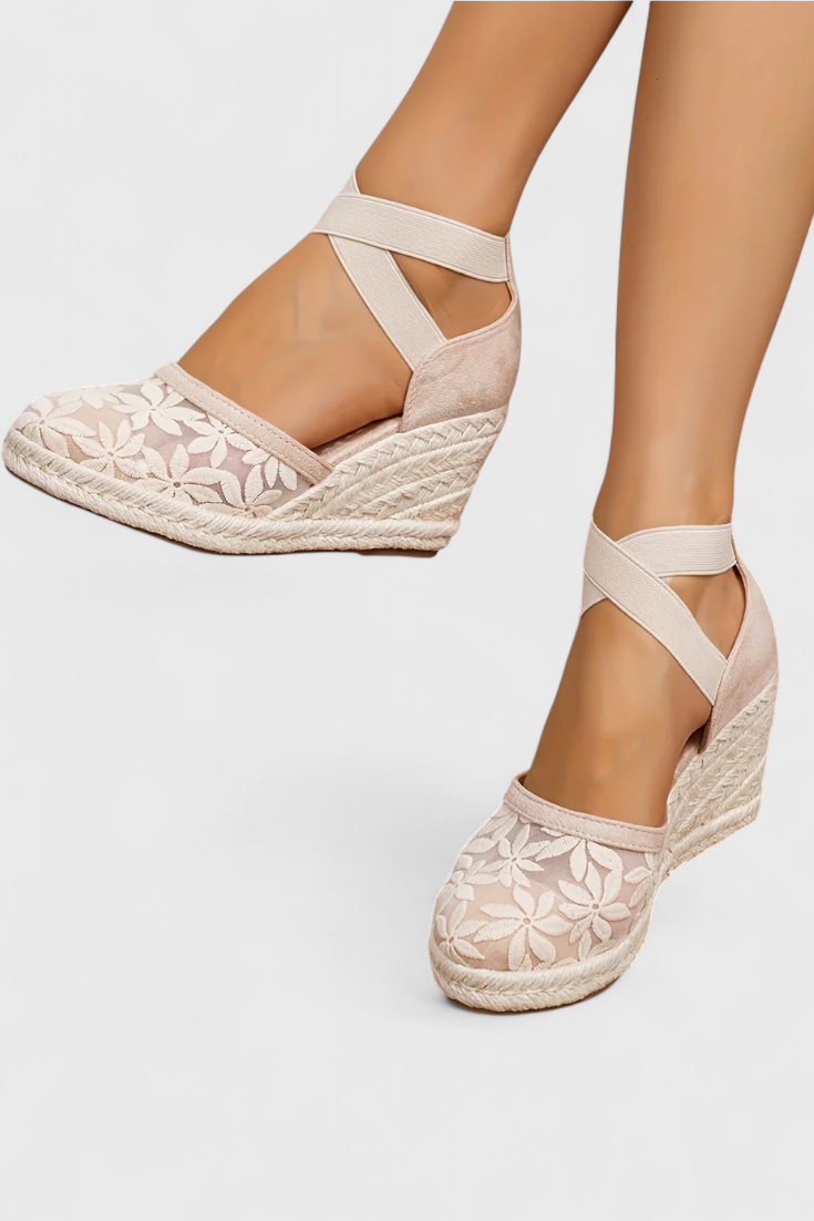 Phylis Orthopedic Sandals with Platform Heel