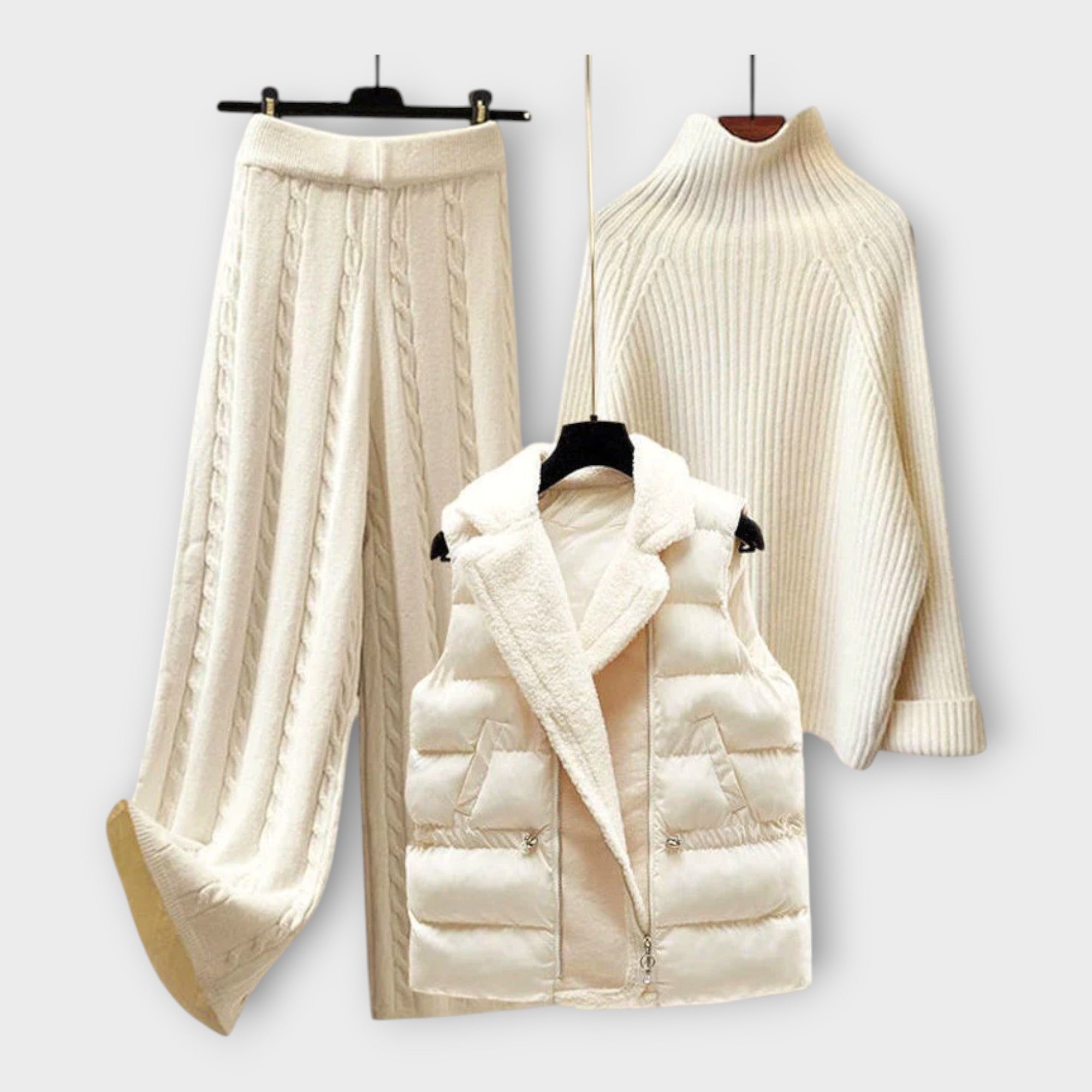 Set with Zhivago, Pants and Sleeveless Vest